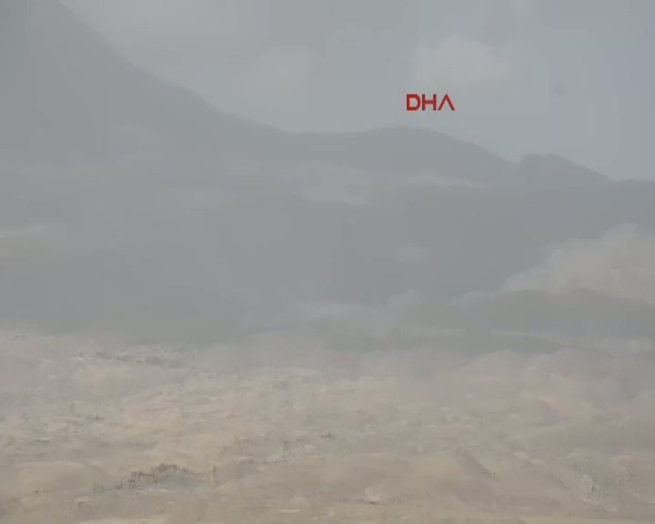 PKK'nın sözde şehitliği dümdüz edildi