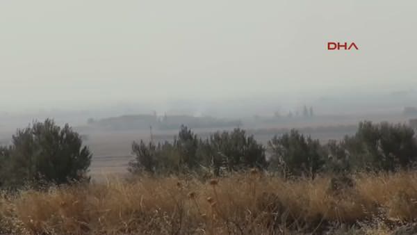 Savaş uçakları Kilis sınırında DAEŞ'i vuruyor