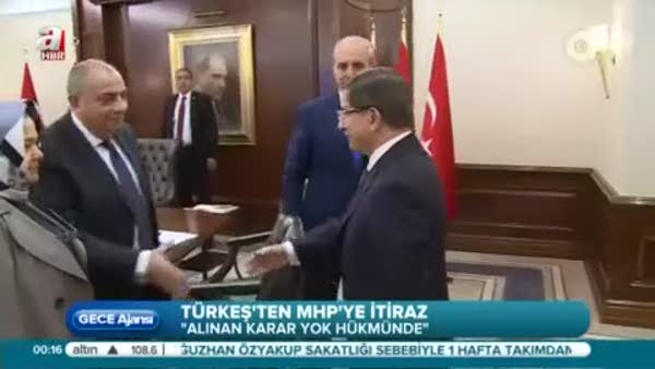 Türkeş'ten MHP'ye itiraz
