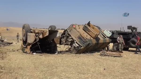 Muş'ta askeri araca saldırı: 12 asker yaralı