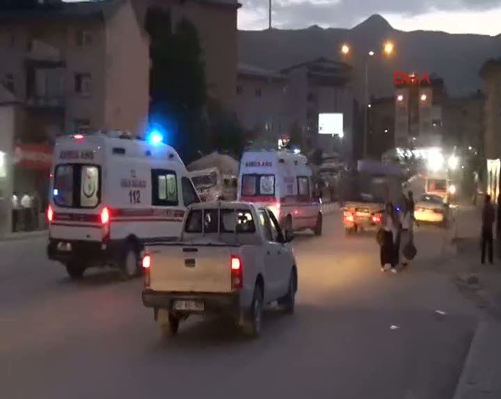 Hakkari'de polise PKK saldırısı; 2 şehit, 2 yaralı
