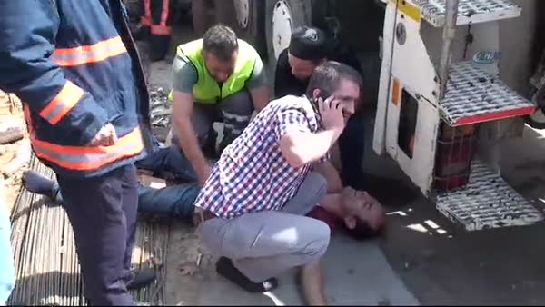 Çekmeköy'de inşaatta göçük: 3 işçi yaralandı