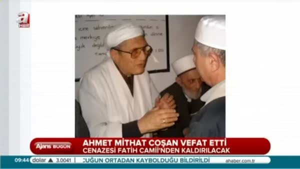 Ahmet Mithat Coşan vefat etti