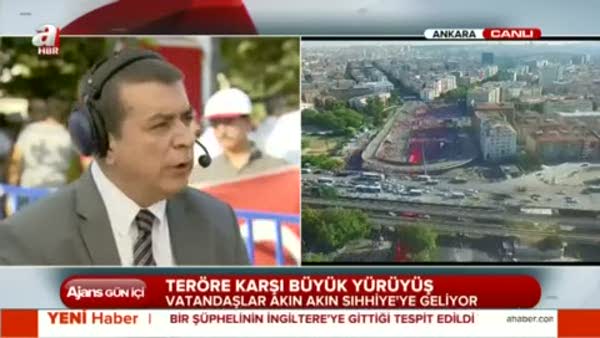 Atv Ankara Temsilcisi A Haber'e konuştu