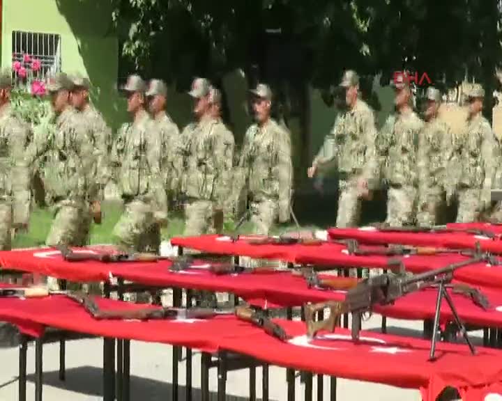 Köy Korucuları, yemin ederek göreve başladı