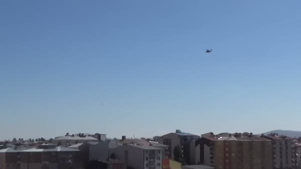 Kars'ta teröristlere hava destekli operasyon