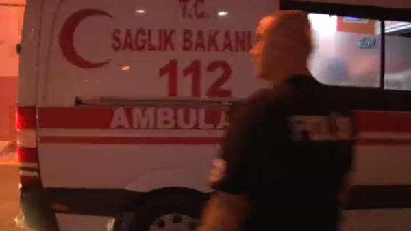 Gaspçıları kovalayan polis otoları çarpıştı: 2 polis yaralı