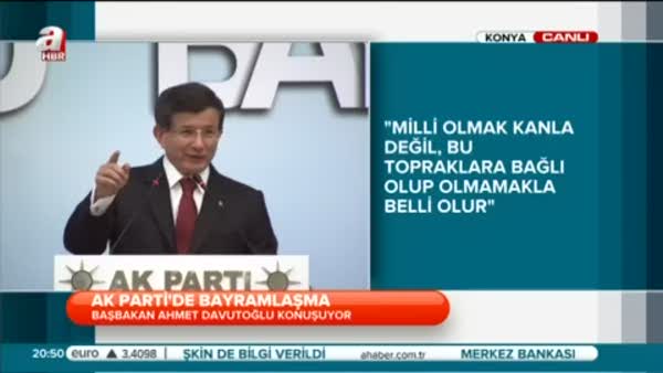 Başbakan Konya'da açıklamalarda bulundu