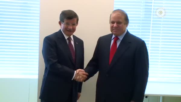 Davutoğlu, Pakistan ve Norveç Başbakanlarıyla görüştü