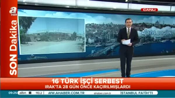 16 Türk işçi serbest