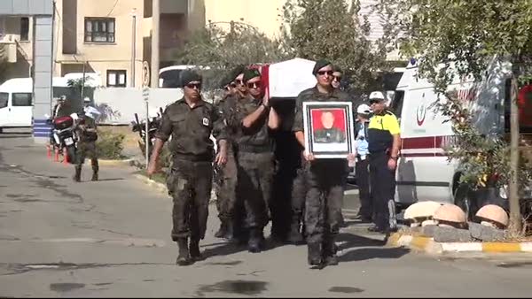 Şehit Polis Nedim Erbay için tören düzenlendi