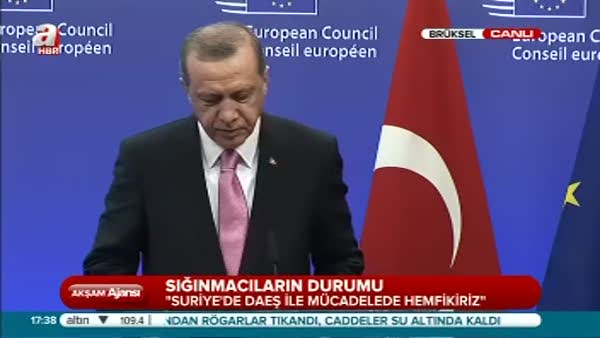 Cumhurbaşkanı Erdoğan ve Tusk basın toplantısı düzenledi