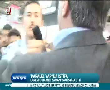 Ekrem Dumanlı istifa etti