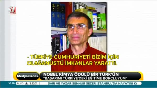 Prof. Dr. Aziz Sancar ''Başarımı Türkiye'deki eğitime borçluyum''