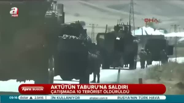 Şemdinli'de 10 terörist öldürüldü