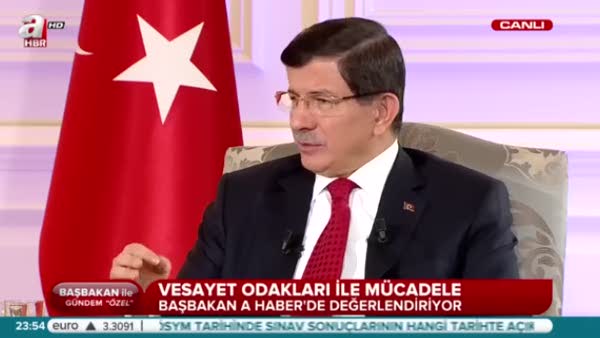 Davutoğlu: