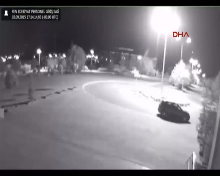 Bingöl'e göktaşı düşme anı kamerada