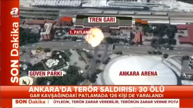 Patlamanın ardından cemaatin kanalında şok olay