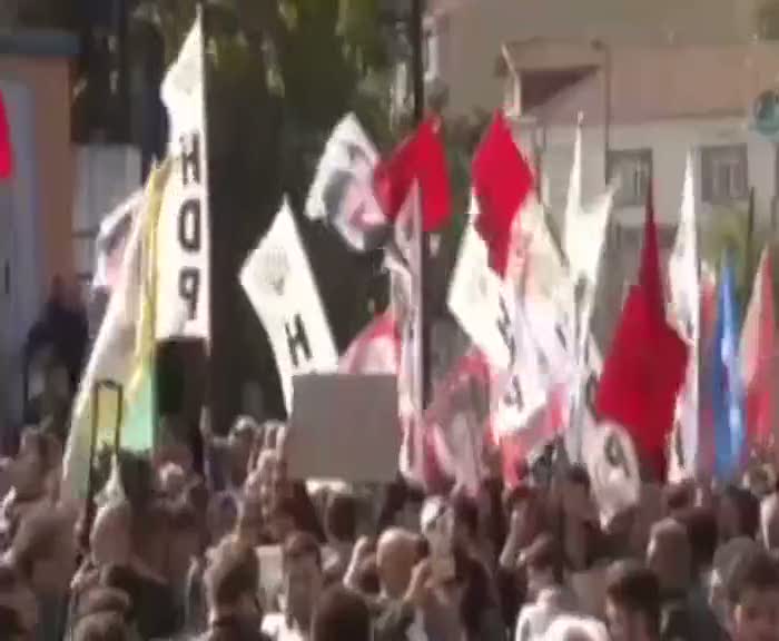 Cenaze töreninde PKK tepkisi