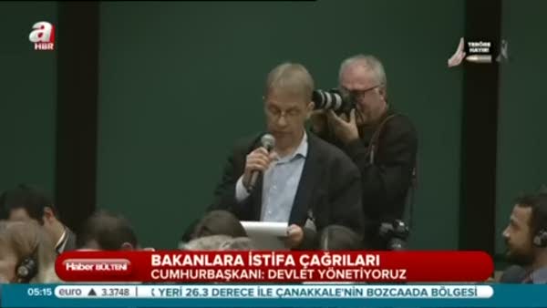 Erdoğan'dan ‘siz diktatör müsünüz’ sorusuna cevap!