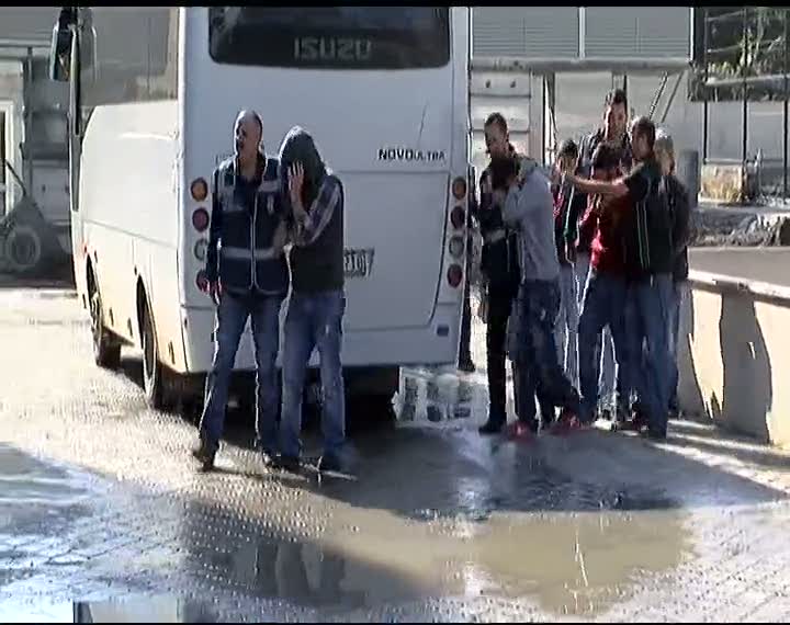 18 torbacı Adliyede