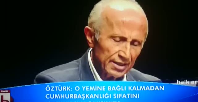 Yaşar Nuri Öztürk, halka sürü yakıştırması yaptı