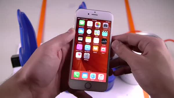 iPhone 6s'in boya karıştırıcısı ile imtihanı