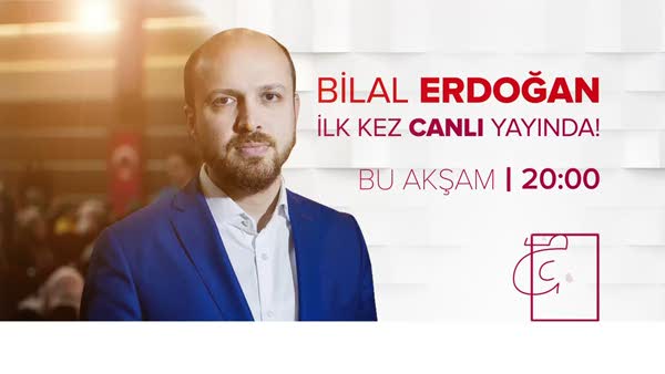 Bilal Erdoğan ilk kez canlı yayında!