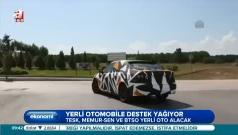 Yerli otomobile destek yağıyor