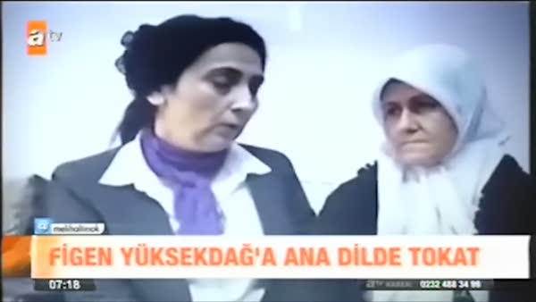 HDP'li Figen Yüksekdağ'a 'Anadil' tokadı