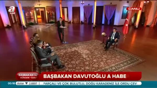 Başbakan Davutoğlu: Terör ile çetin bir mücadele yürütüyoruz