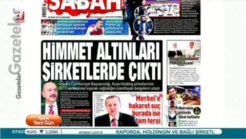 Himmet altınları FETÖ'ye