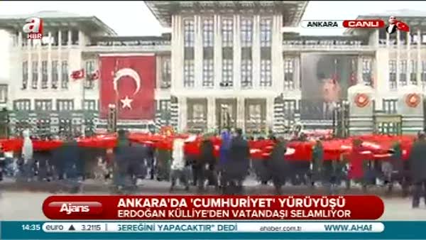 Cumhurbaşkanı Erdoğan Külliye'den halka seslendi