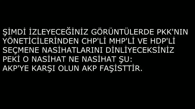 PKK yalvardı: Bizi AK Parti'den kurtarın