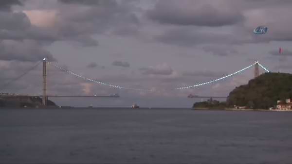 Yavuz Sultan Selim Köprüsü’nün ışıkları görenleri hayran bırakıyor