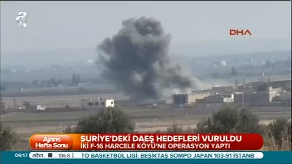 Türk jetleri DAEŞ'i vurdu