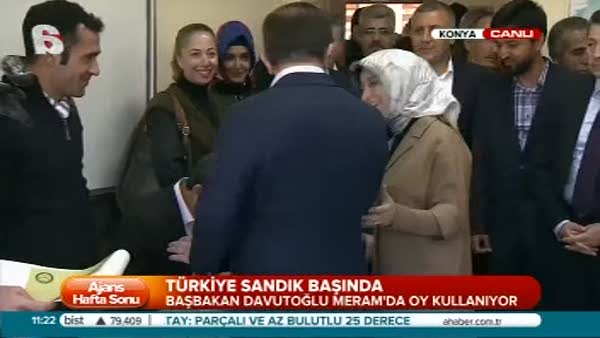 Başbakan Ahmet Davutoğlu oyunu kullandı