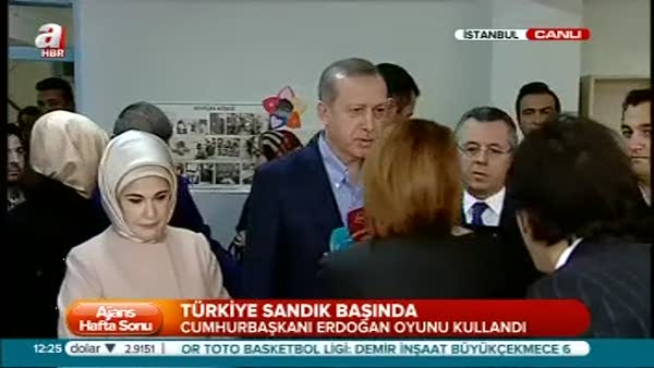 Erdoğan soruları cevapladı