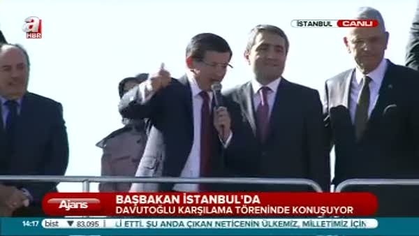 Davutoğlu o sloganı düzeltti