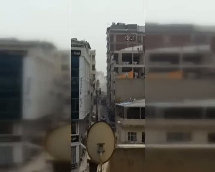 Silvan gün boyu silah ve bomba sesleriyle yankılandı