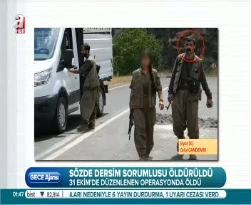 PKK'nın saha sorumlusu öldürüldü
