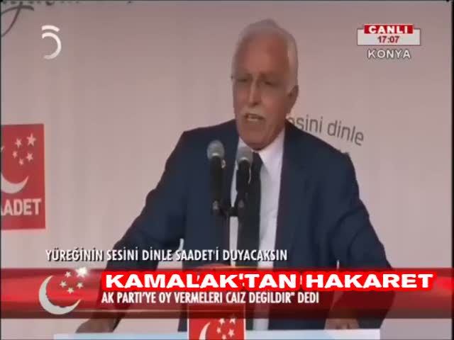 Papa AK Parti'ye Peygamberimiz Saadet'e oy verirdi