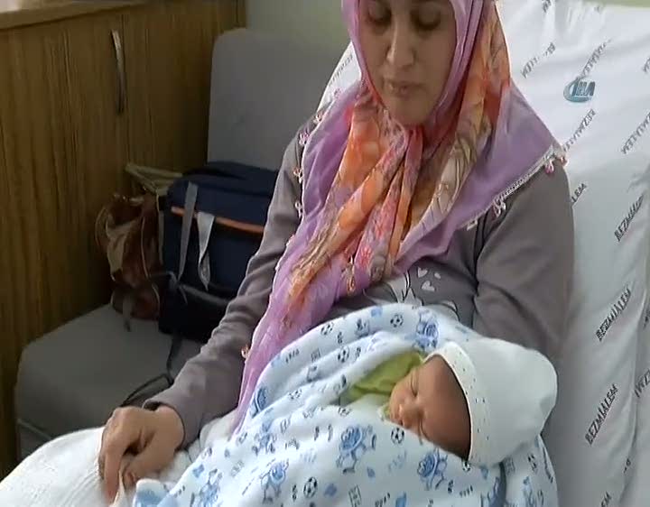 Bebeğine 'Recep Tayyip' ismini verdi