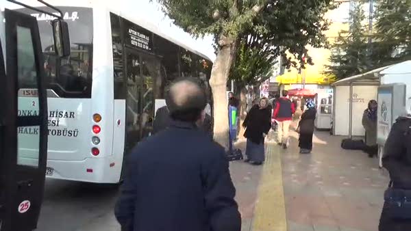 Otobüs şoförlerinden Atatürk'e saygı