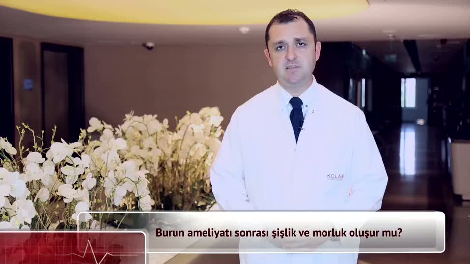 Burun ameliyatı sonrası şişlik ve morluk oluşur mu?