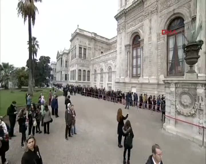 Dolmabahçe'de 09.05