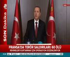Cumhurbaşkanı Erdoğan Paris saldırısıyla ilgili açıklama yaptı