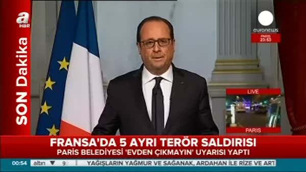 Hollande: Eşsiz bir saldırı