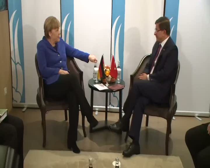 Başbakan Davutoğlu'nun G-20 temasları