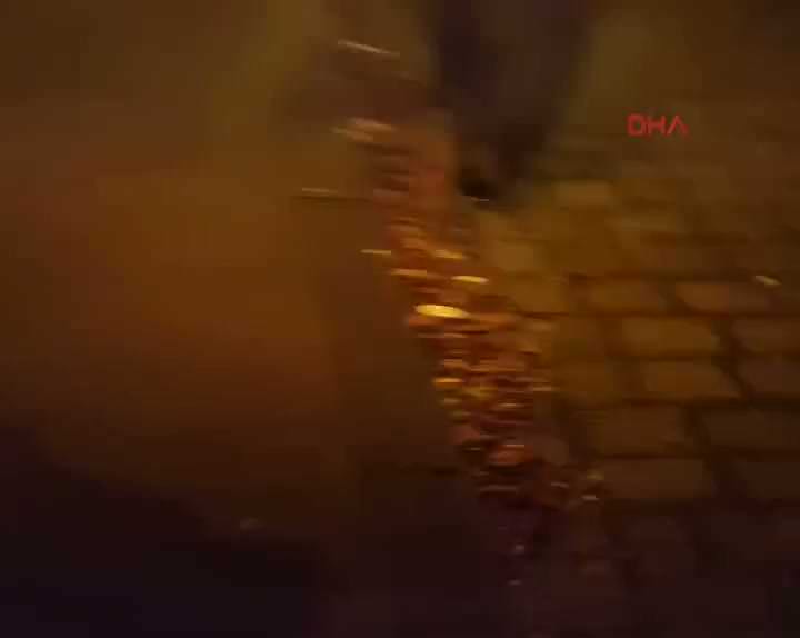 PKK'lı teröristler Köln'de cami yaktı